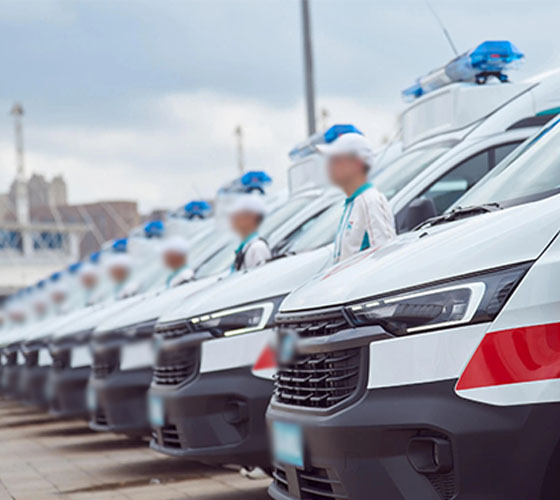 长海县服务车队展示